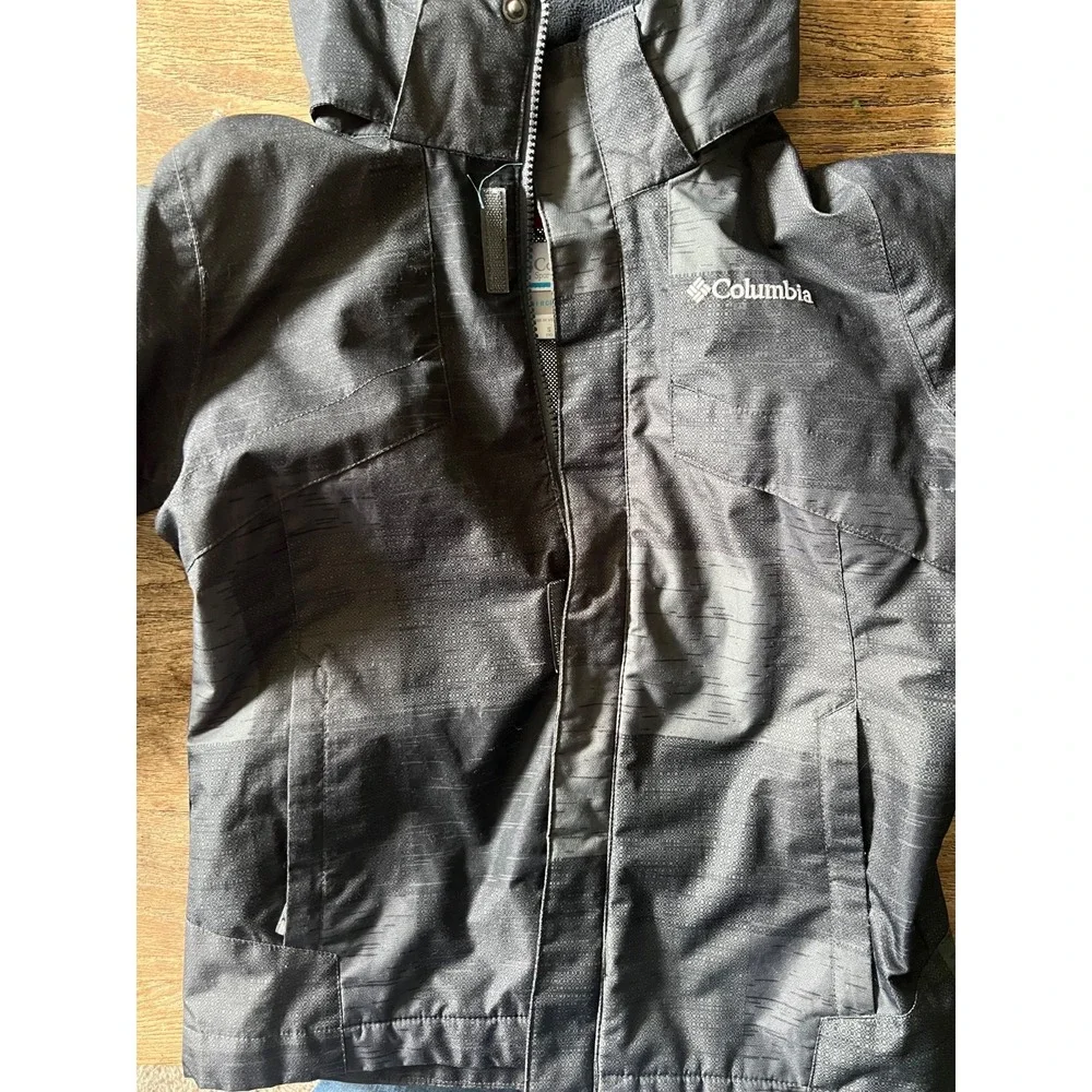 Columbia Youth Size Small / 8 Omniheat Jacket Zipper Outerwear Winter Coat EUC‎